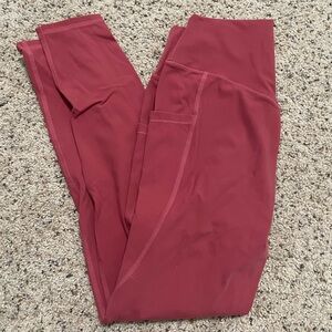 BuffBunny Large Rust Pocket Leggings